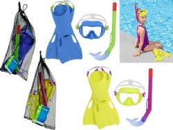 ENSEMBLE DE PLONGÉE ASST (MASQUE, TUBA ET PALMES) 5-9 ANS